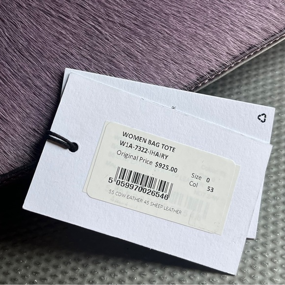 Paul Smith purple 2-tone long shopper tote bag - Picture 8 of 10